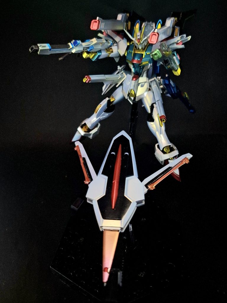 MA-BBF75 400mm超高インパルス砲 シュトゥルムスヴァーハーバックパックに搭載された高出力ビーム砲。格納方式は初代フリーダムに準ずる。