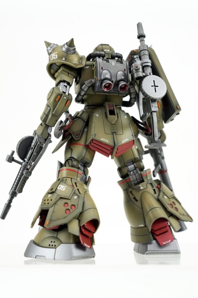 HG 1/144 高機動型ザク 地上用 (ダナン機)完成しました！–8枚目/制作者：black🇯🇵