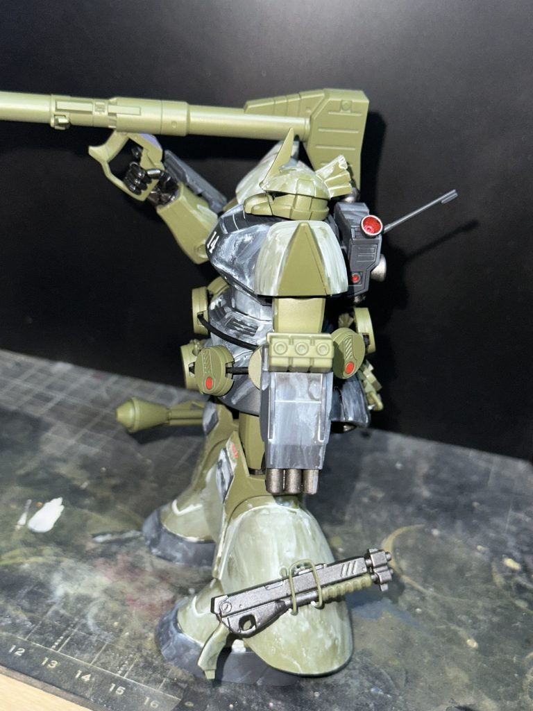 側面ケンプファーのショットガンを護身用に