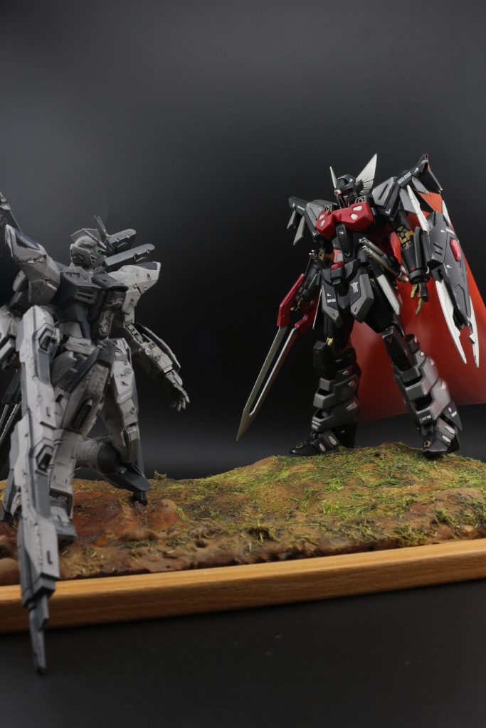 ブラックナイトコードシバの出来が思ったより良かったのでジオラマ風に仕上げてみました