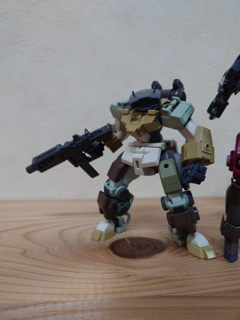 制作過程ベースはデミバーディングを使用最初期はマニピュレーターを採用していましたがなんだか違和感があったので一時放置… 