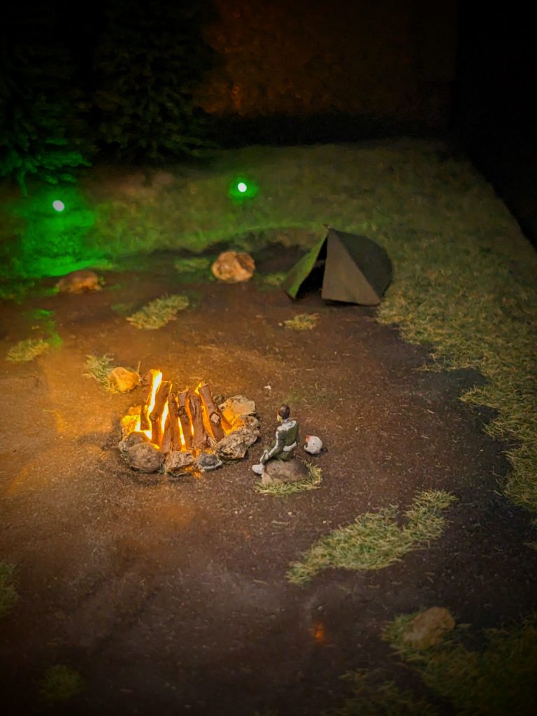 ZAKUのパイロットです。ほっとひと息です。