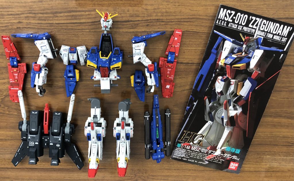 旧HG 1/144 ZZガンダム ダブルゼータ MSZ-010–9枚目/制作者:takao_s