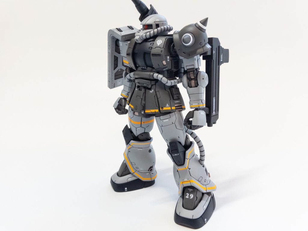 HG ザク・ハーフキャノン–3枚目/制作者：二七号
