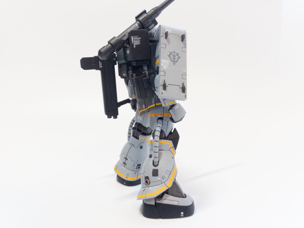 HG ザク・ハーフキャノン–4枚目/制作者：二七号