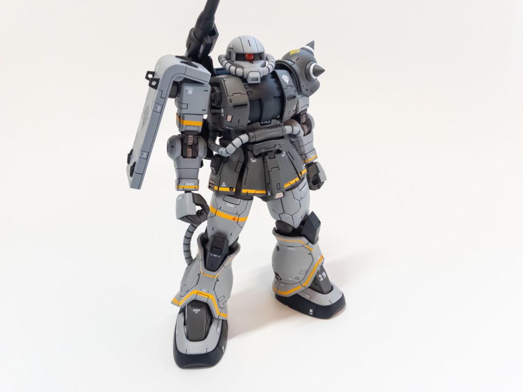 HG ザク・ハーフキャノン–2枚目/制作者：二七号