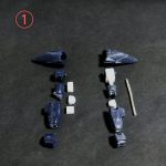 今回は腕部の加工です。①基本的に前作のザクウォーリア同様プラ材で内部構造を作りア[…]