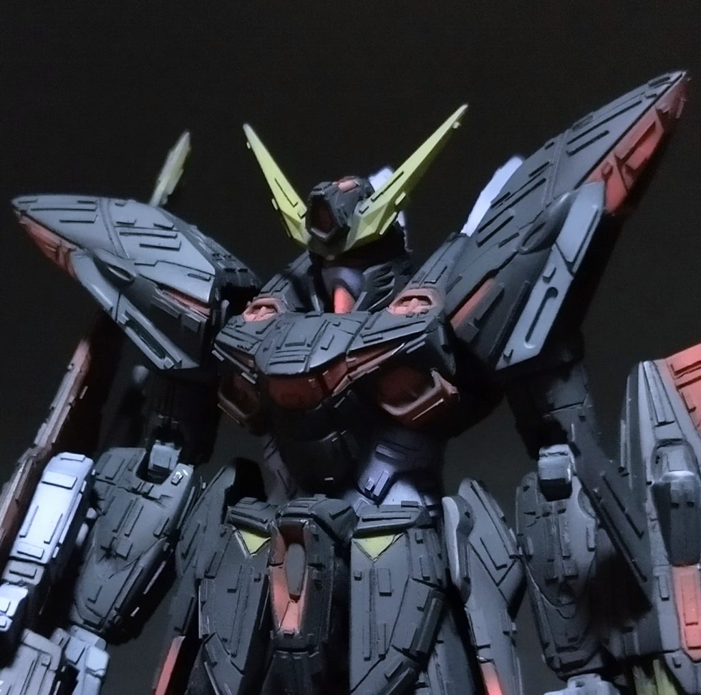 アップで見ると貼ったプラ板の効果がありますね😊