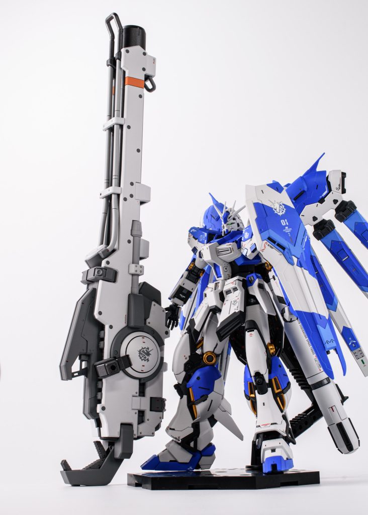 ＲＧ 1/144 Hi-νガンダム専用ハイパー・メガ・バズーカ・ランチャー 完成