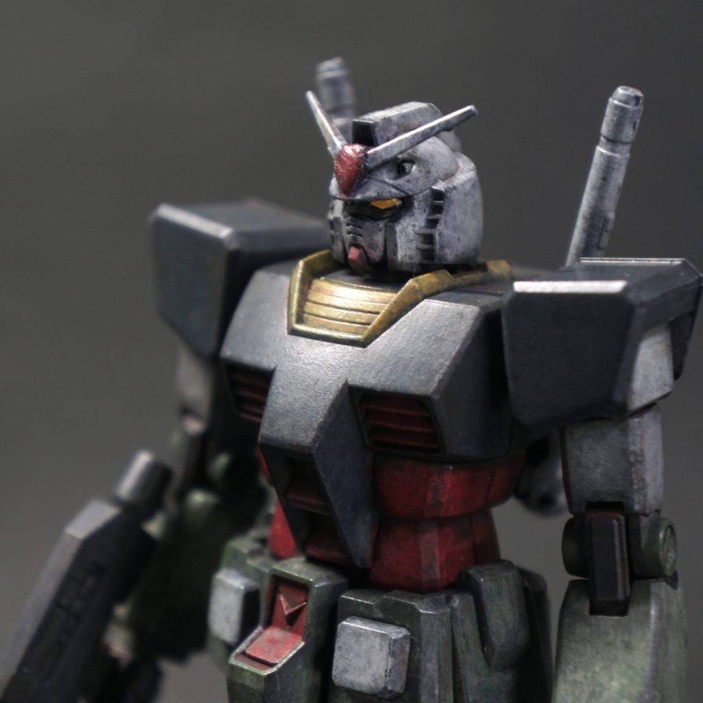 ガンダム プロトタイプカラーと筆選びの話