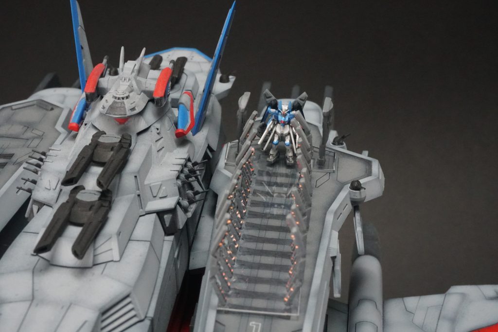 カタパルト展開①ライジングフリーダム