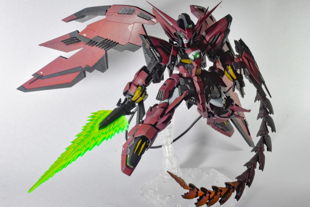 以上、SDガンダムエピオン（ EW）でした。エピオンにはここじゃ語り尽くせない思い入れのある機体なので、無事に完成して本当に良かったです。いや〜やっぱエピオンはカッコいいわ！！！