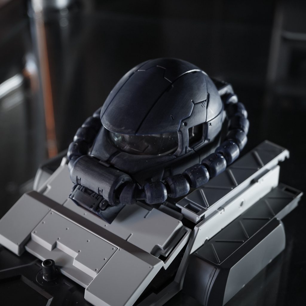 作品名：<p>ザクヘッドはお手軽で皆さん個性豊かな仕上げをされてるので差別化のために土台を作る計画。</p>
