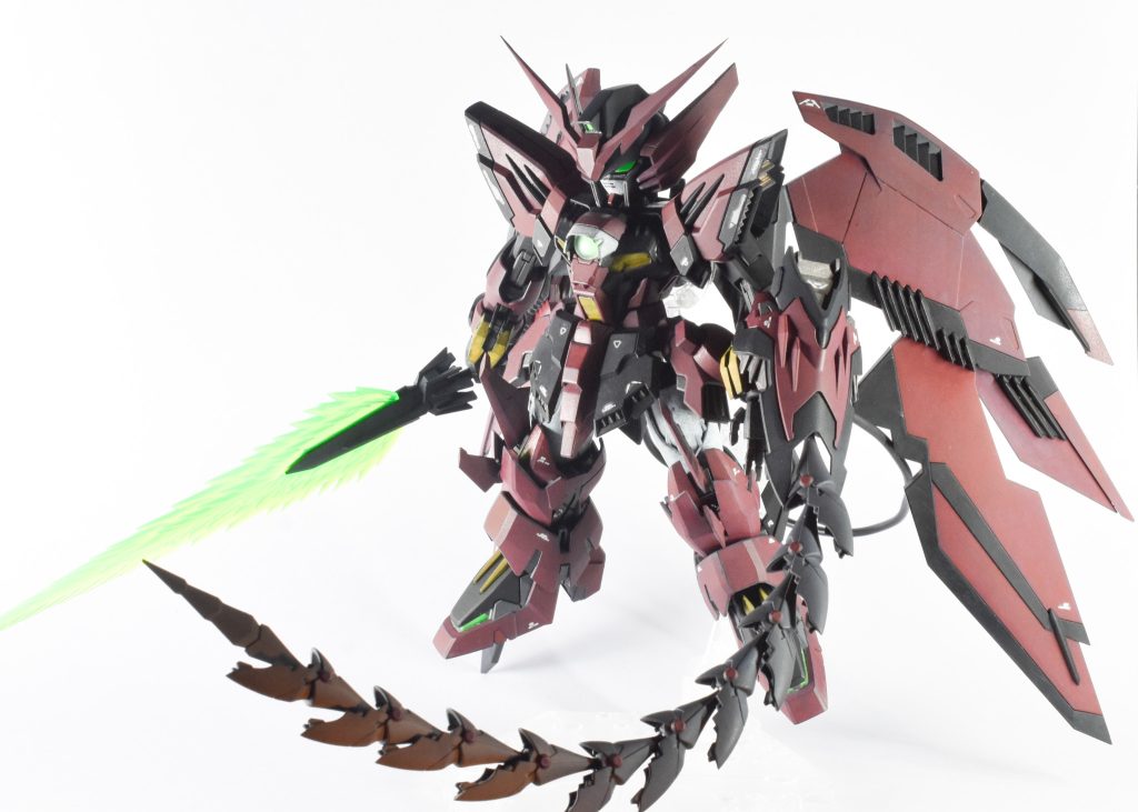 元キットはMGガンダムエピオン、１４年前の発売日に購入したものです。