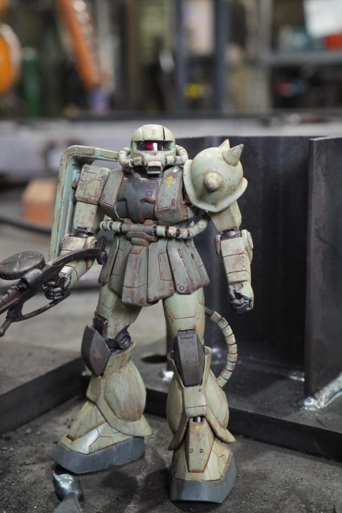 MGザクは、バージョン1の方が、好みですね