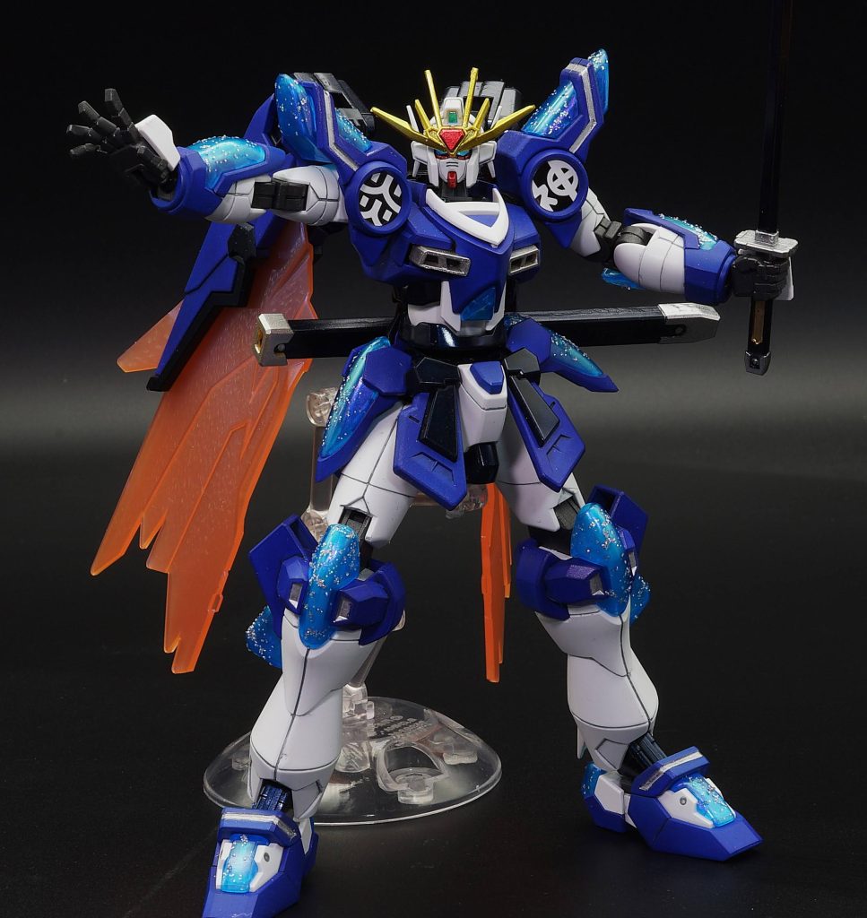 HG神バーニングガンダム全塗装