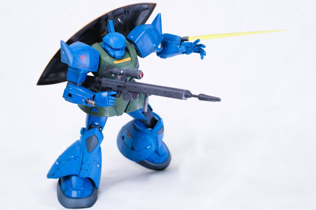 試作ビームライフルはこのキッドのポイントです,本当に格好いい。