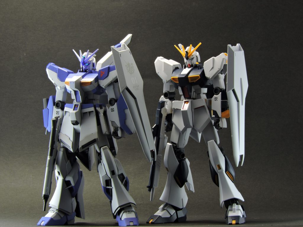 EGνガンダムとの比較です