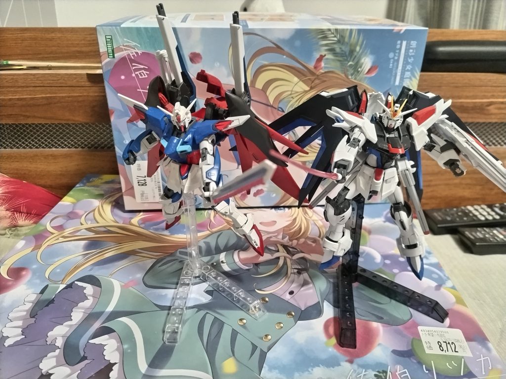 拙いですがライジングフリーダムと共にデストロイ撃破のあのシーンのつもりで