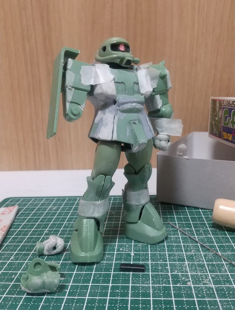 旧キット ザク–8枚目/制作者:yokka