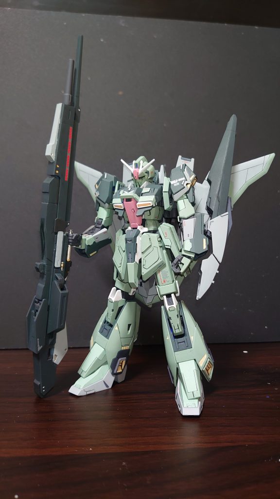 Zガンダム@筆塗り塗装