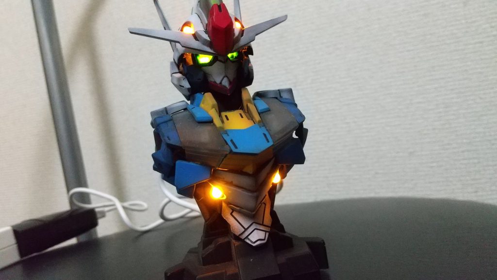 メカニカルバスト　ガンダムエアリアル　フル電飾