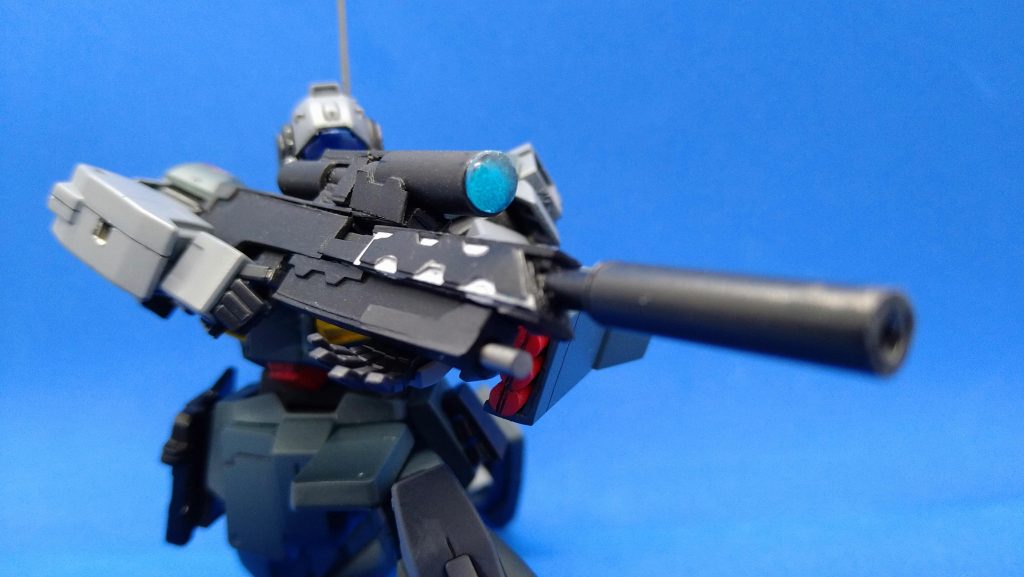 試作狙撃ビームライフルフルスクラッチ。最近やってるゲーム( BF,CODなど)の影響です。UC系が実銃っぽいものが多いので違和感は薄いかな?