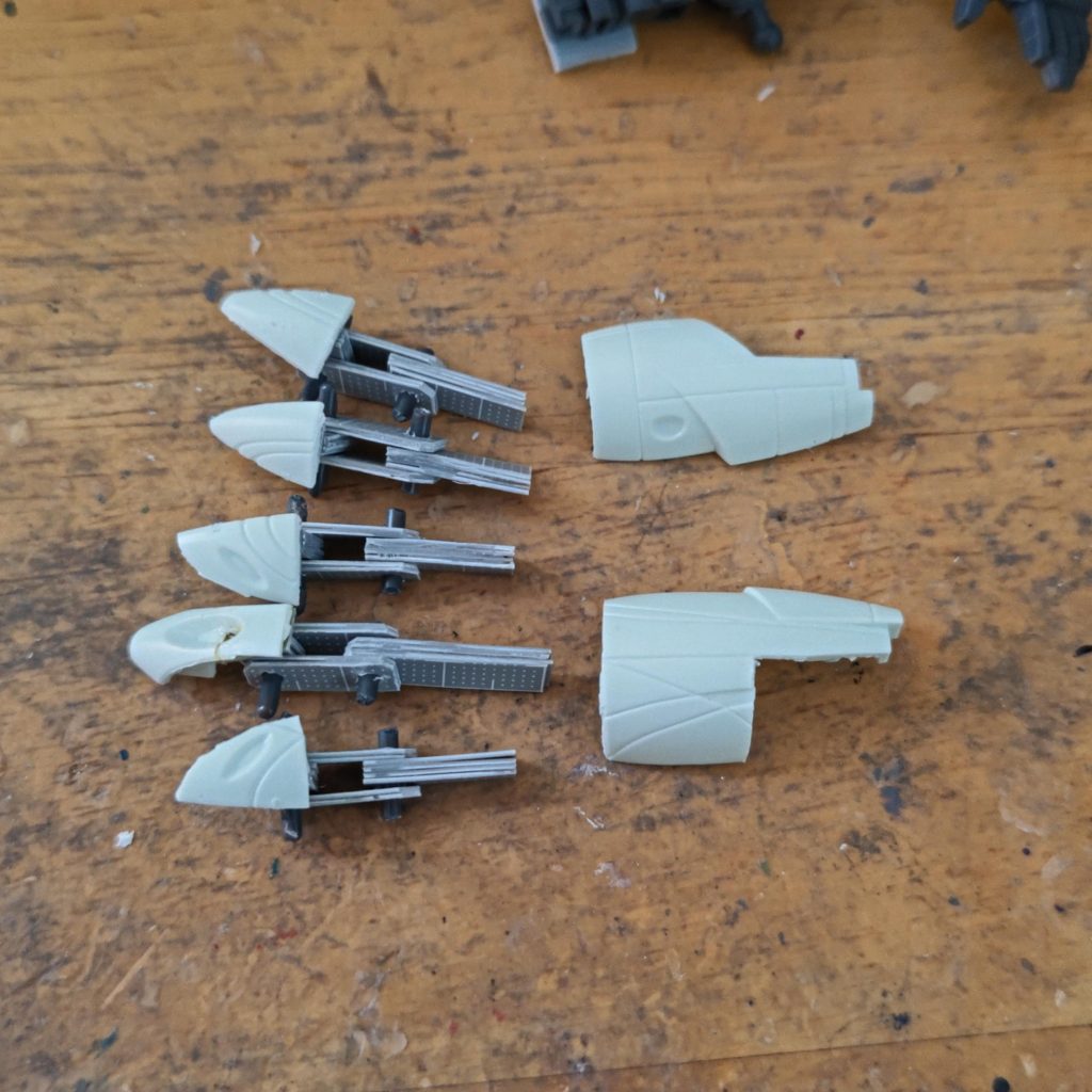 溶断破砕マミュピレータはフレームを自作して、展開バージョンを差し替えで再現出来るようにしました