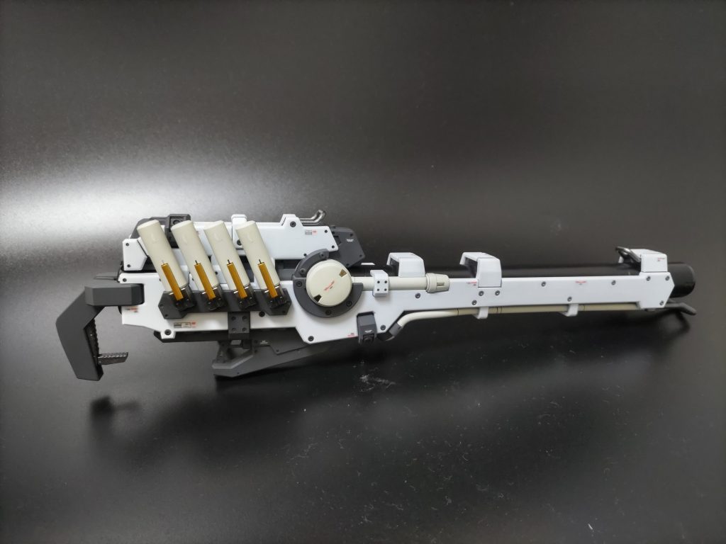 とにかくデカい💦で、仕上がったと思ったら、なんか別のメガランチャーがプレバンから出てるし⋯