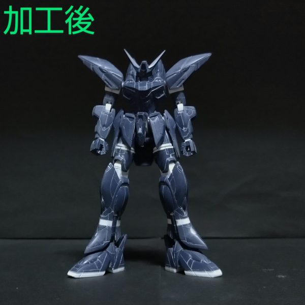 一通り本体の加工が終わったのでプロポーションの確認を😊どうてすかね？良い感じになったと思うんですが🤔武装製作へ続く🙏（3枚目）