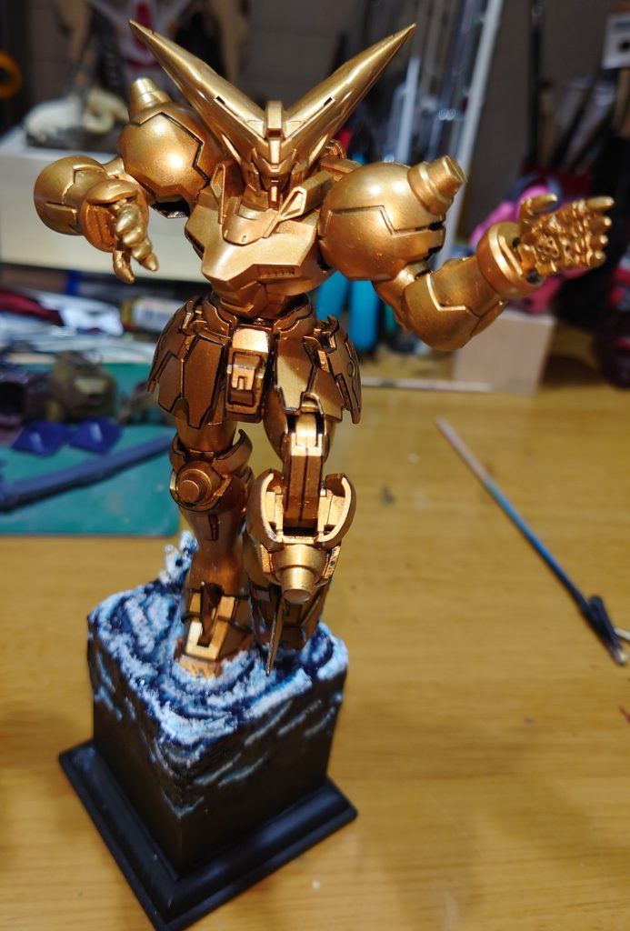 マスター・ガンダム！上半身と合っ体！！