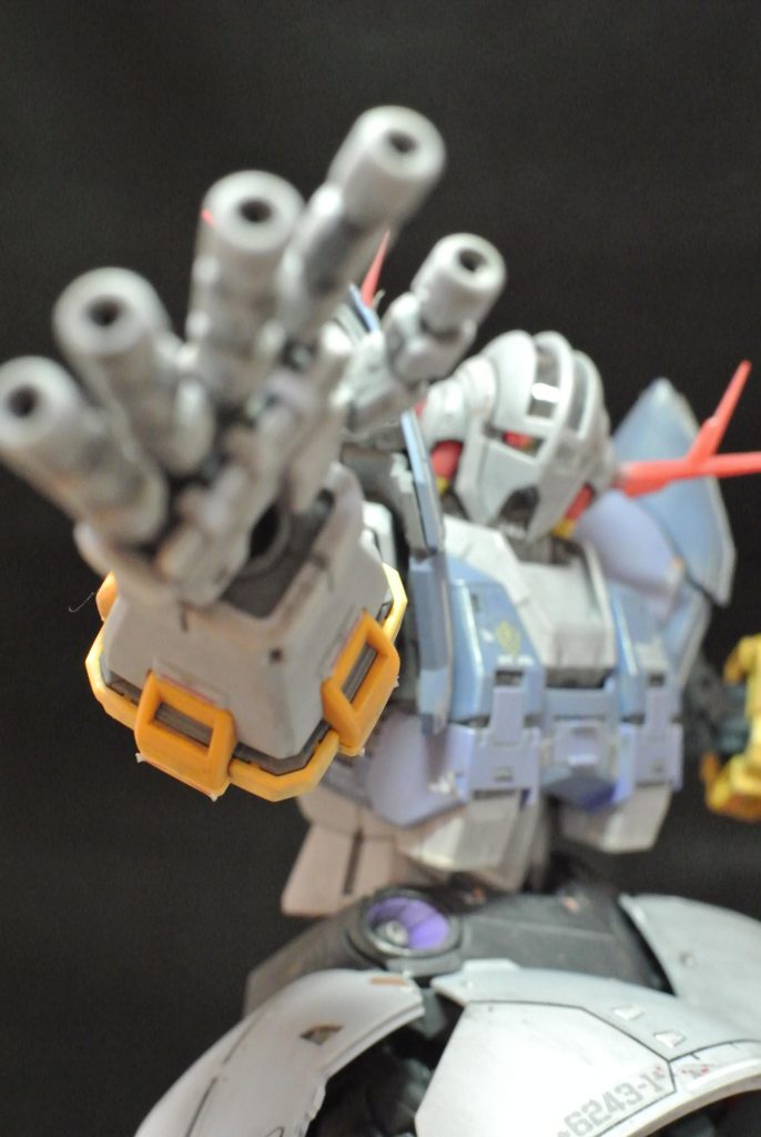 RG ジオング　ほぼ成形色＋ウェザリング加工–4枚目/制作者：蝉丸