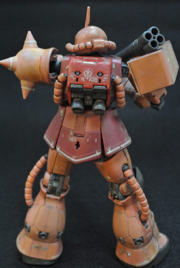 かなり前に組み上げており、今回はウェザリングだけ。ただ、組み上げて長い事放置してたので、シールの取れたところや剥がれた箇所とかが多くなってしまいました。ご覧いただきありがとうございます。