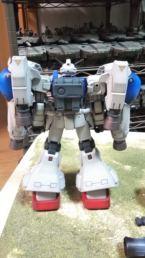 普段のうしろ姿