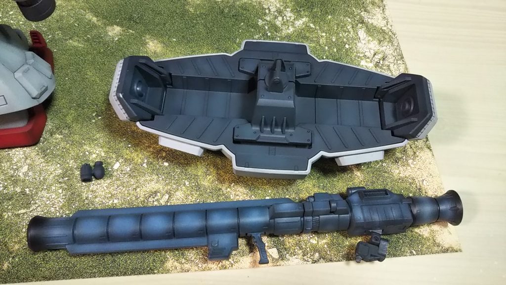 ズキューンバズーカーとシールド💦