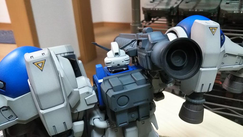 バズーカー構え💦後方爆風注意💦