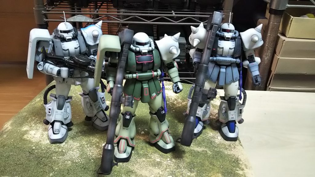 シン・マツナガザク三昧💦あと白いFS型バルカンモデルが設定されてます💦