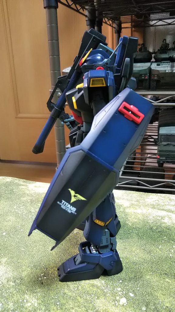 左側面💦デカールアニメを意識して💦は最低限にしています。