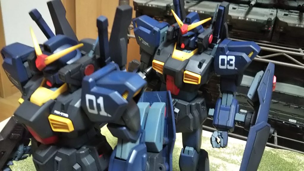 01と03の肩のナンバー💦