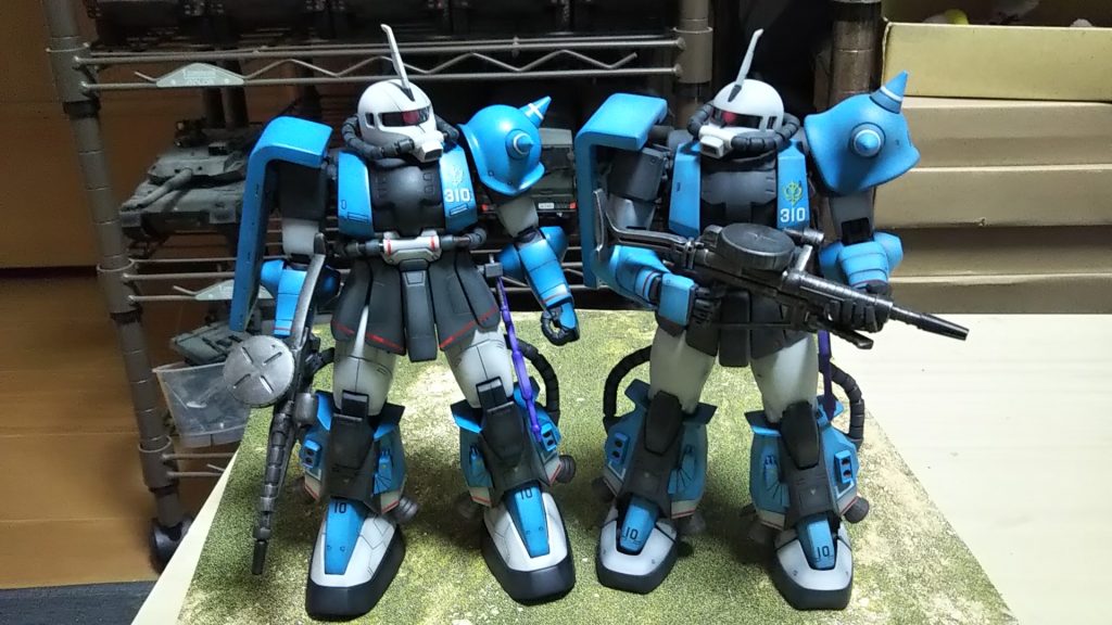 ver2.0(左側)と並べて記念撮影💦