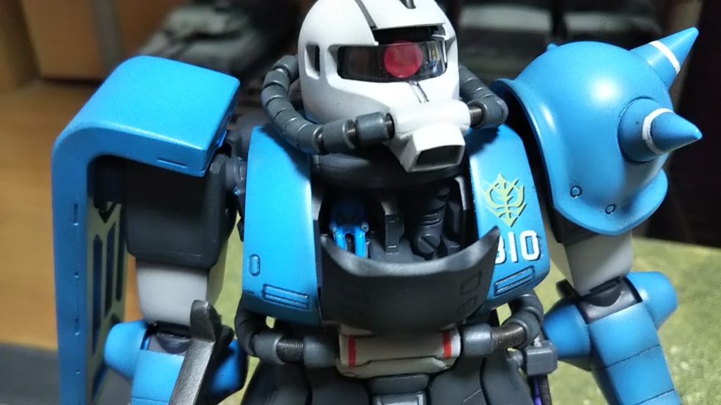 このキットにはユーマ・ライトニング少尉がついています💦(定期)