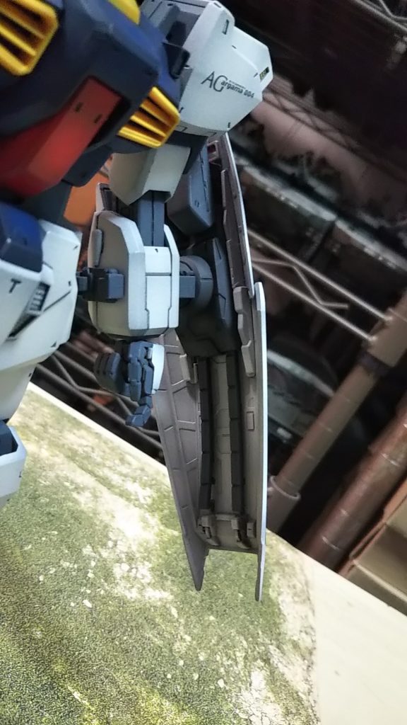 シールド🛡️裏側スミ入れ