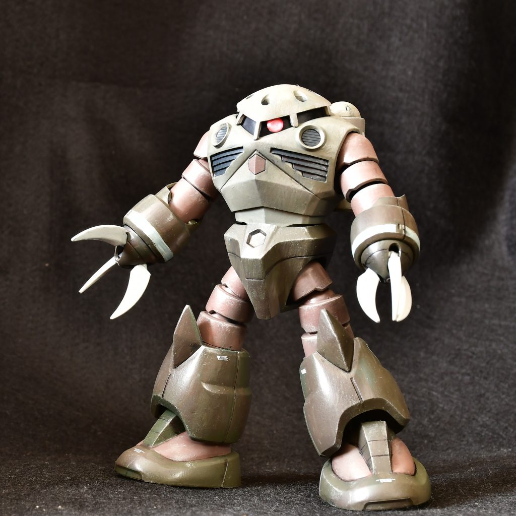 ユニコーン版ズゴック　筆塗り作品