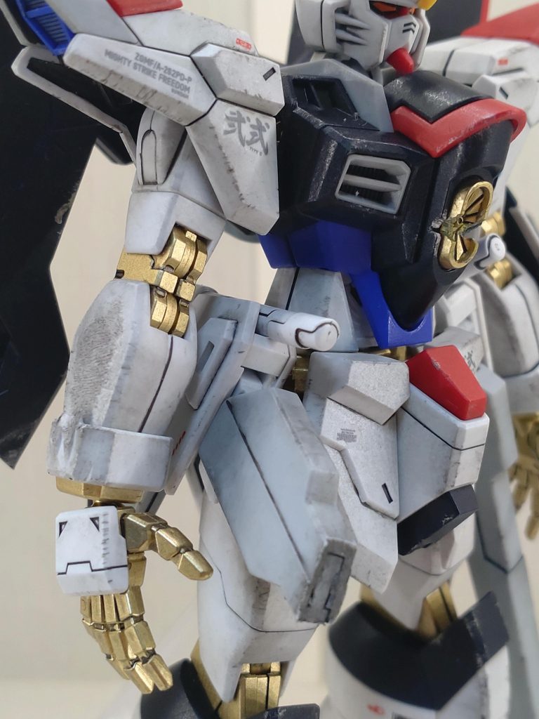 腹部インパルス砲レールガン&手甲バッサリ