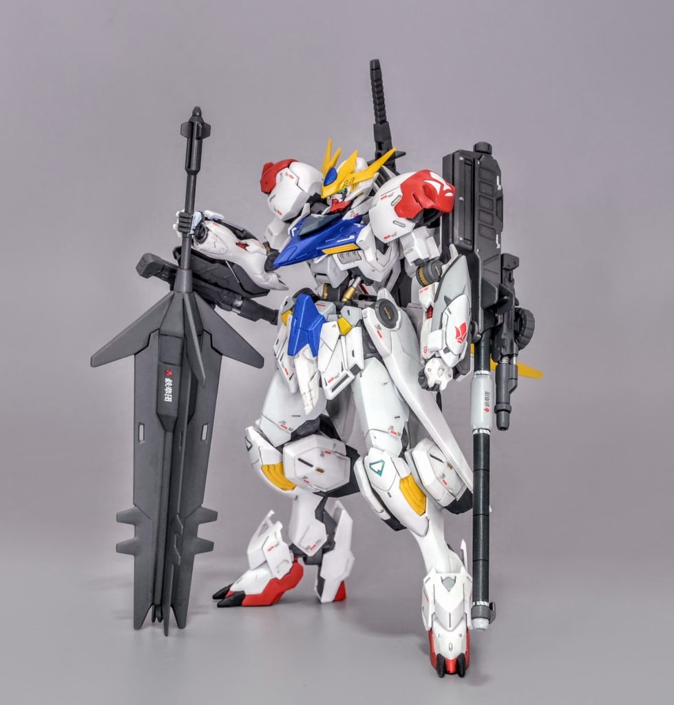 今回は鉄血のオルフェンズ10周年を記念して一番好きな機体のルプスをベースにその発展機を製作しましたMGも楽しみです（予約できていませんが）次作も鉄血系を予定しておりますご覧いただきありがございました！