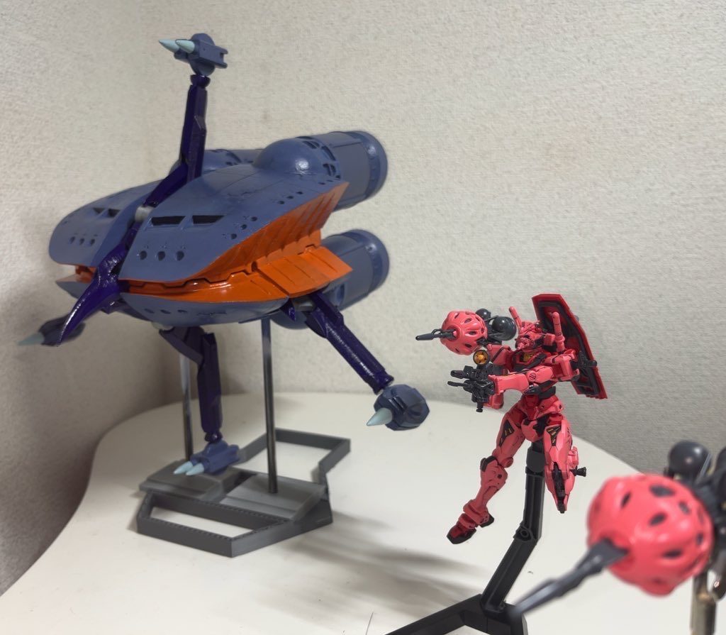 赤いガンダムとキケロガのMAV戦術（再投稿）–3枚目/制作者：ああろん@IQT1041446