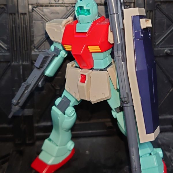 ジム改をワグテイルに（改造パーツが中古屋で安く売ってたのでジム改のパーツをジムへ移植ジム0082とかそんな感じです （2枚目）