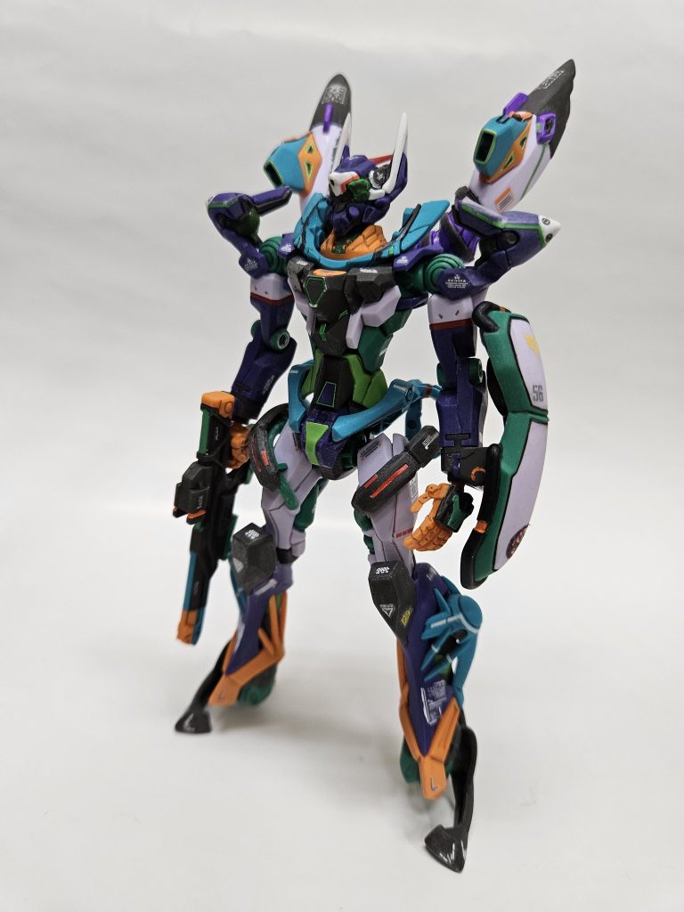 今気付きましたが、肩のデカールが！