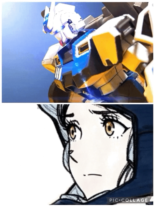 「……でも、あのエンジンブロックの爆発……俺も、砲塔をいくつか潰しました。乗組員は少なからず……。」 つい、正論を口にする。『そうです……そうですね。すみません、最初から、分かっているはずなのに。』 いや、分かるのは、むしろ、ミヤギの感覚だ。そうして奪った命は、さっきまで同僚だった者たちの命だ。MSは、パイロットの死の瞬間が見えなくとも、人型の機体が失われる瞬間に、その命を奪ったという実感が迫る。だが、艦への攻撃は、そこで失われている命の姿が見えない分、罪の実感を遠ざける。欺瞞だと理解していても、目の前にはない死からは、目を逸らしてしまう。だが、こうしてMSを稼働させ戦闘行為に及べば、多かれ少なかれ、人は、死ぬ。