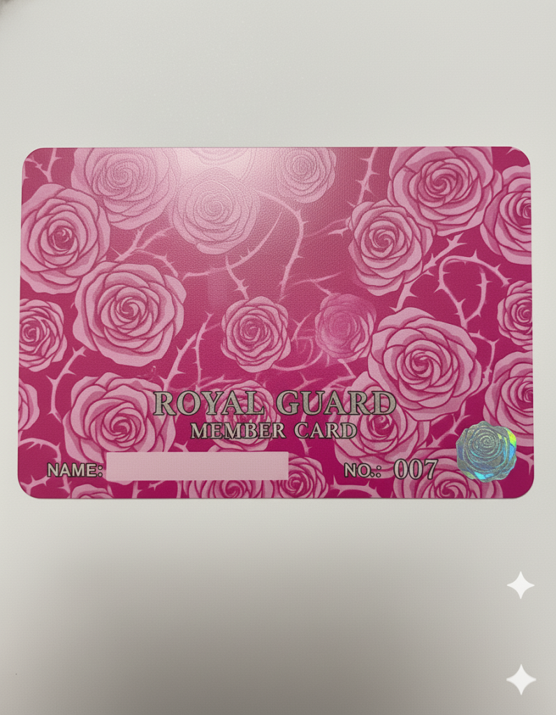 ハマーン様親衛隊会員証が出来ました！信者の方以外は観ないで下さい！（3枚目）